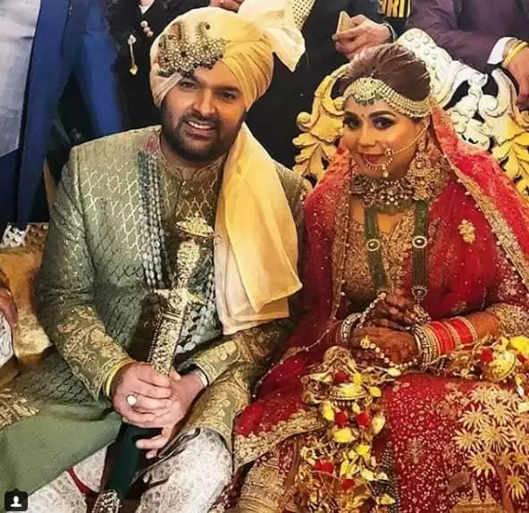 देखिए KapilSharma और Ginni Chatrath की Wedding तस्वीर