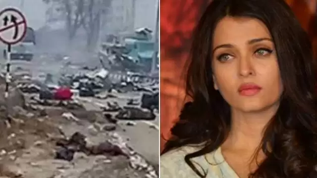 Bollywood:Aishwarya Rai Bachchan ने पुलवामा आतंकी हमले के शहीदों को दी श्रद्धांजलि