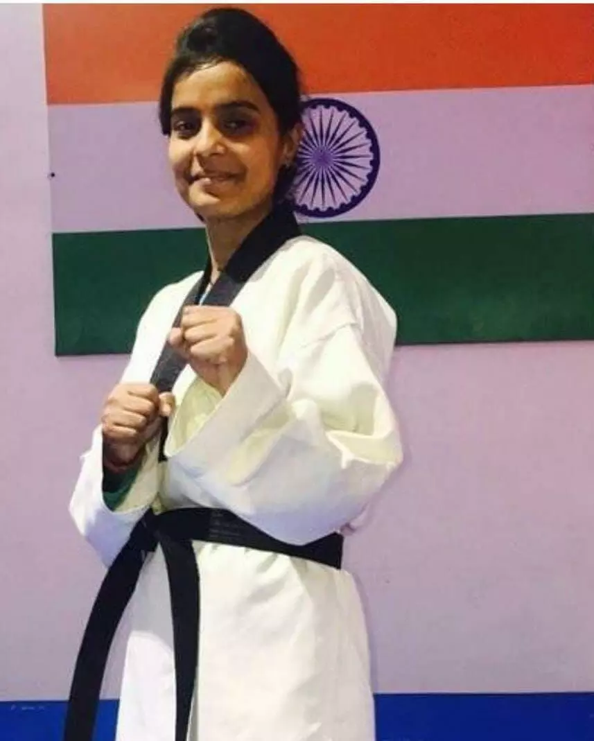 Divya Giri Taekwando Players बलरामपुर से लेकर नेशनल तक जीते मैडल