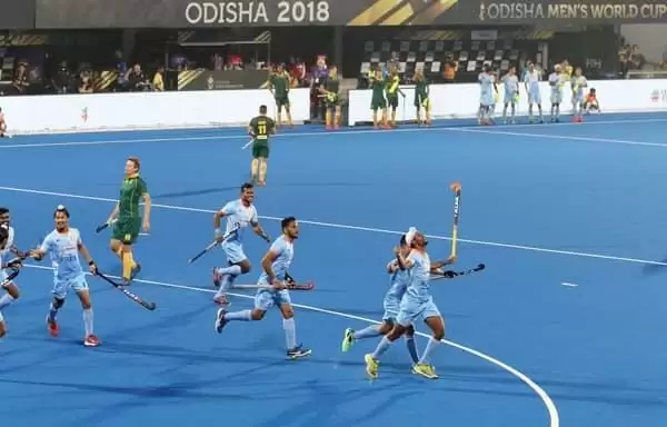 Hockey Mens World Cup 2018:Team India ने South African को 5-0 से हराया