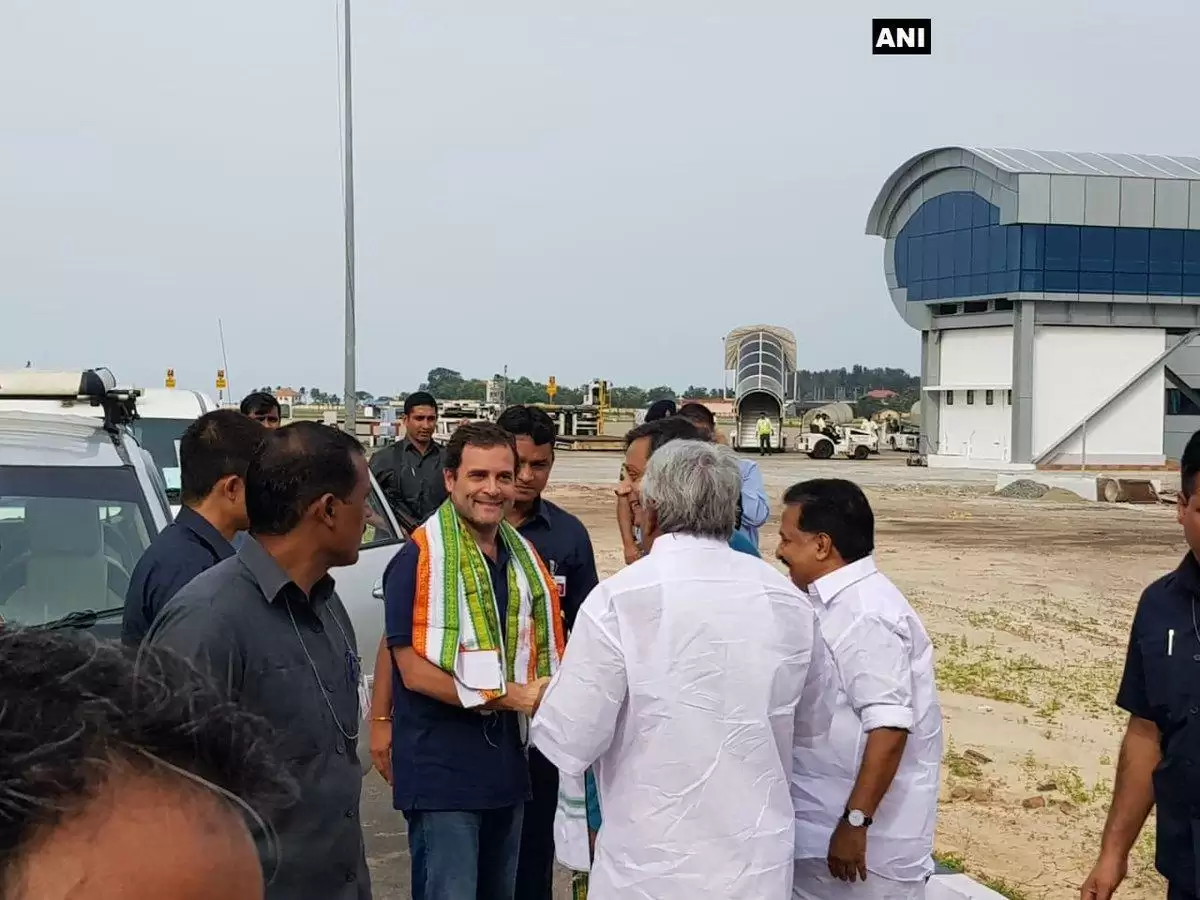 कांग्रेस अध्यक्ष राहुल गांधी दो दिनों के लिए केरल दौरे बाढ़ से प्रभावित पहले इन इलाकों में जायेगे