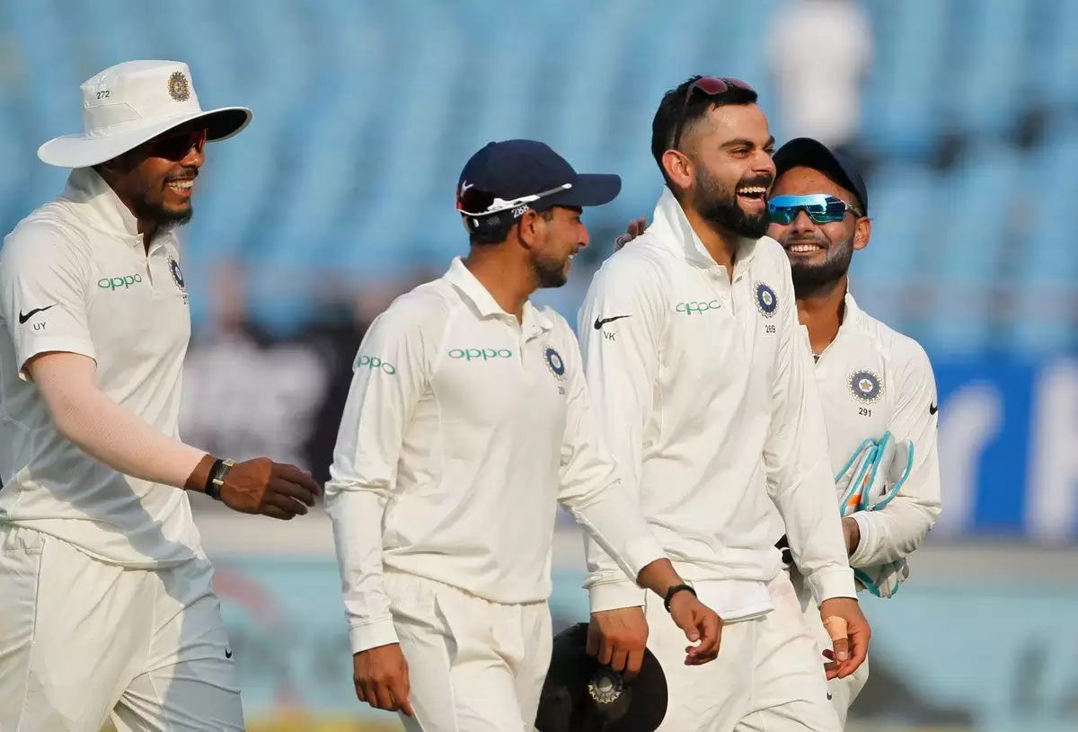 INDvWI Team India को पहला टेस्ट मैच जीतने के लिए 2 विकेट दूर