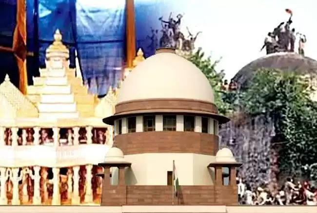 Ram Janam Bhumi गैर विवादित जमीन पर पूजा की मांग, Supreme Court ने कहा देश मे शांति नही रहने देंगे क्या