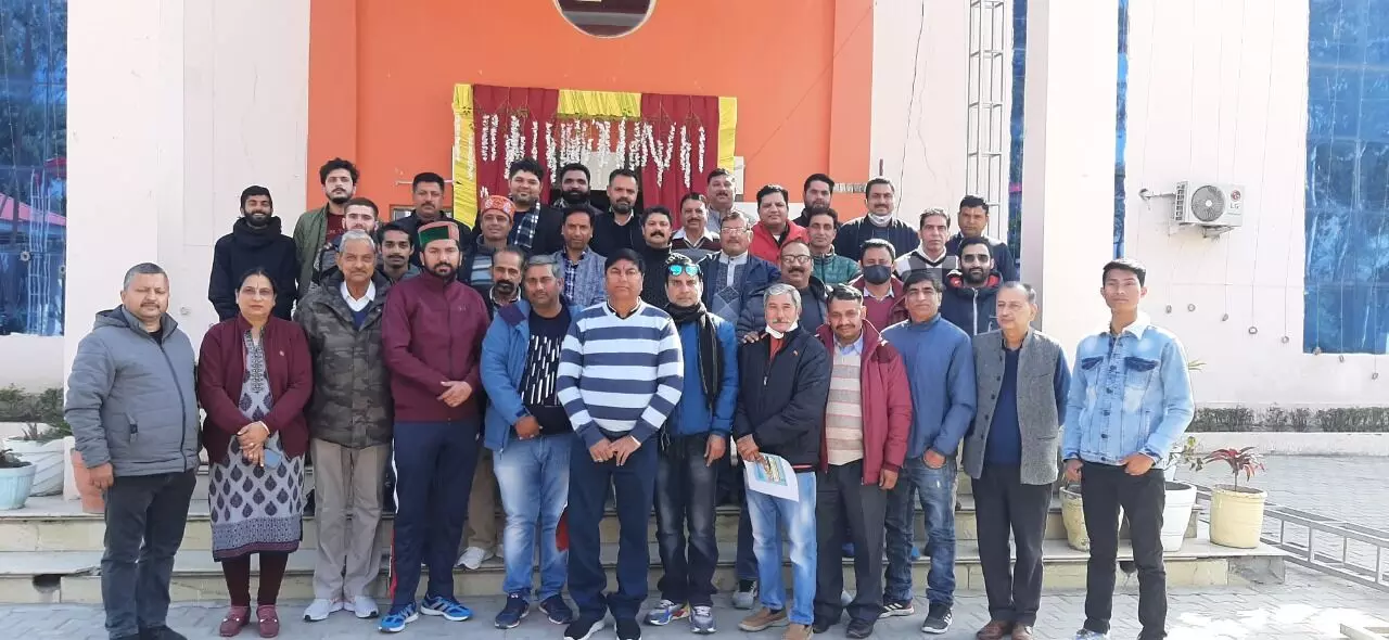 हिमाचल प्रदेश फुटबॉल संघ का वार्षिक खेल केलेंडर जारी
