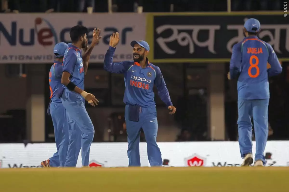 INDvsWI West Indies को 224 रनों से हराकर Team India ने बनाई 2-1 से बढ़त