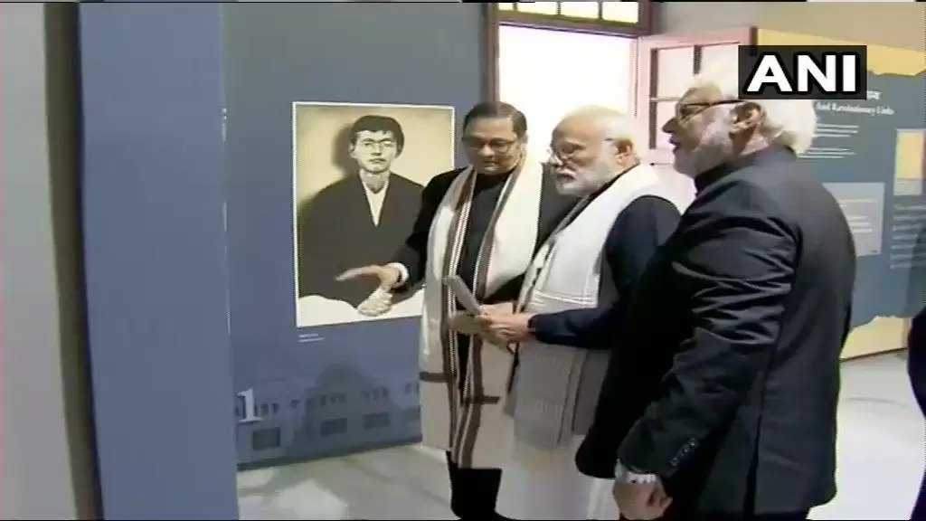प्रधानमंत्री नरेंद्र मोदी ने नेताजी सुभाष चंद्र बोस के म्यूजियम का किया उद्घाटन