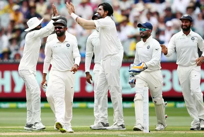 INDvsAUS Team India ने Australia के 145 रनों पर 7 बल्लेबाजो को किया आउट