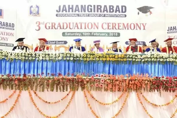 Third Graduation Ceremony of Jahangirabad Institute of Technology was held