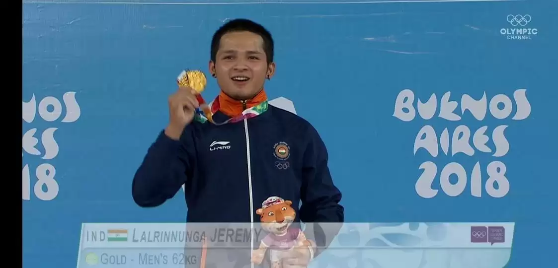 youtholympicGames2018 Weightlifter Jeremy ने भारत को दिलाया पहला Gold Medal