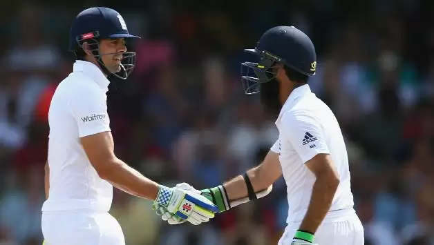 INDvsENG Alistair cook cook और Moeen Ali की अर्धशतकीय पारी के बदौलत इंग्लैंड ने 198 रन बनाये