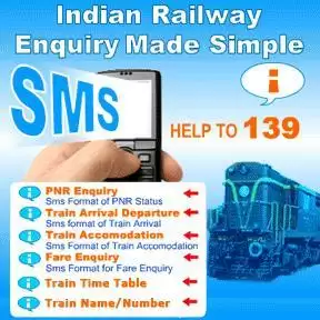 Railway helpline 139 से ट्रेन टाइम , किराया और सीट के बारे में कैसे पता करें