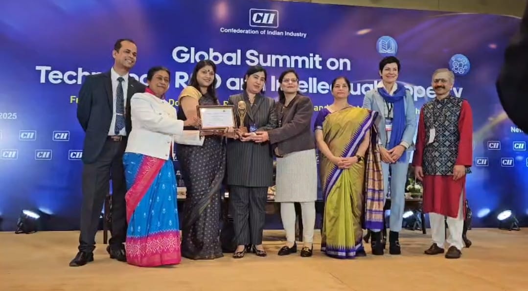 Integral University Honored with "Women in STEM Excellence Award 2025" by CII