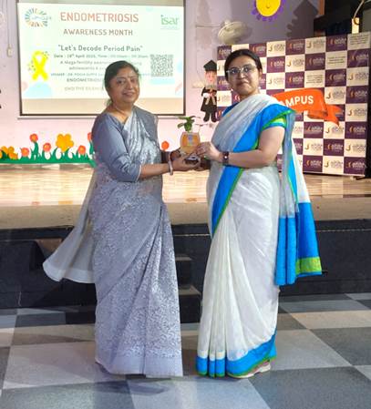 जयपुरिया स्कूल गोयल कैंपस में "लेट्स डीकोड द पीरियड पेन" कार्यशाला: डॉ. पूजा गुप्ता ने छात्राओं को एंडोमेट्रियोसिस और मासिक स्वास्थ्य के प्रति किया जागरूक