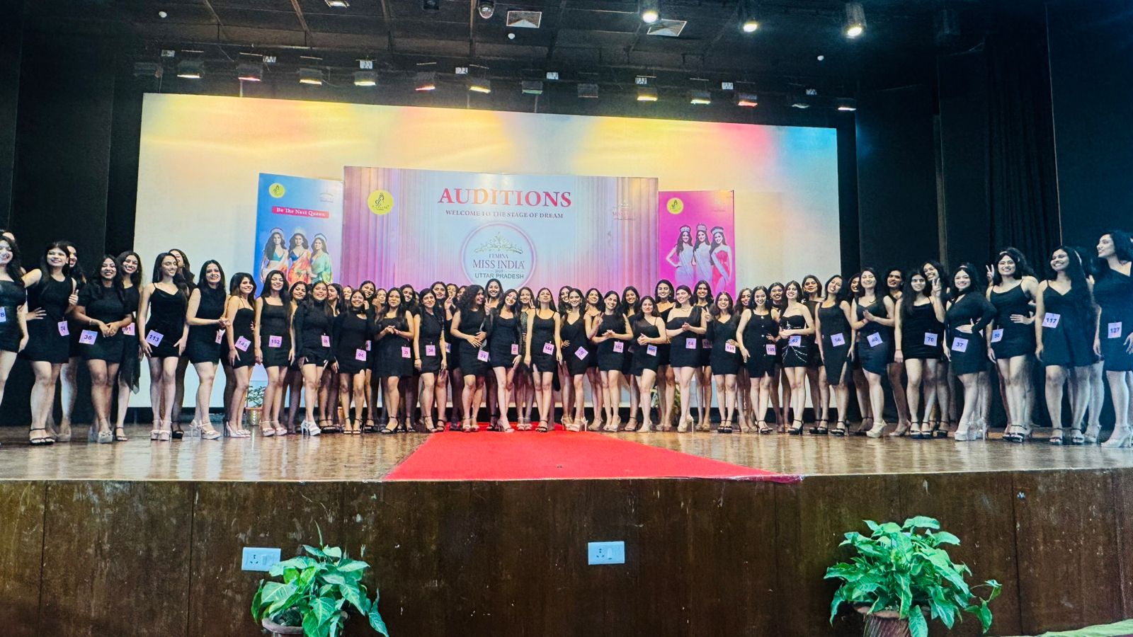 Grand audition of Femina Miss India Uttar Pradesh 2025 held at BBD University