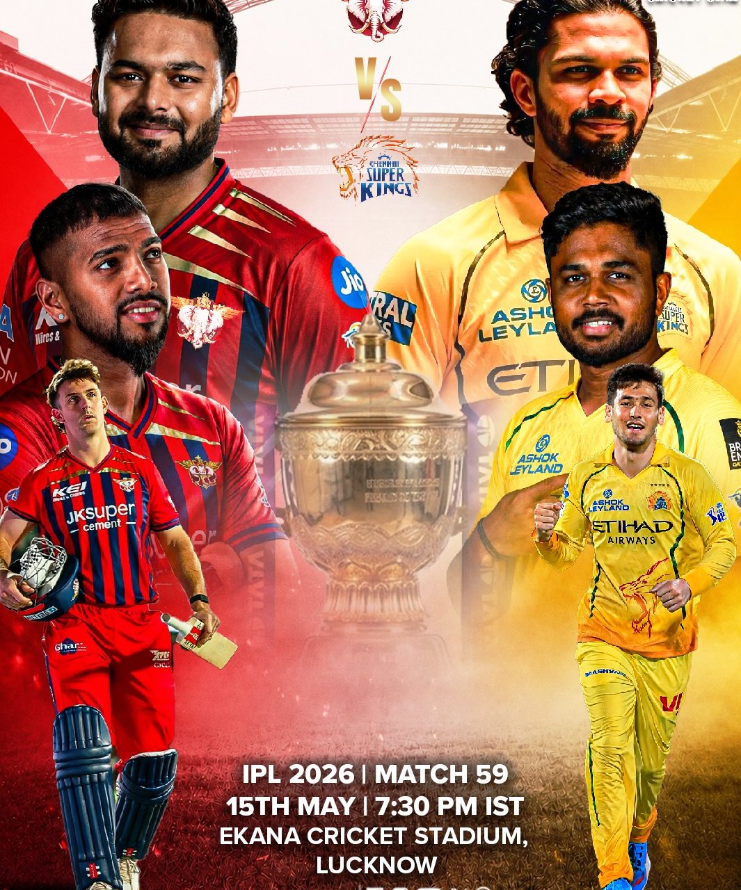 Lucknow Super Giants vs Chennai Super King