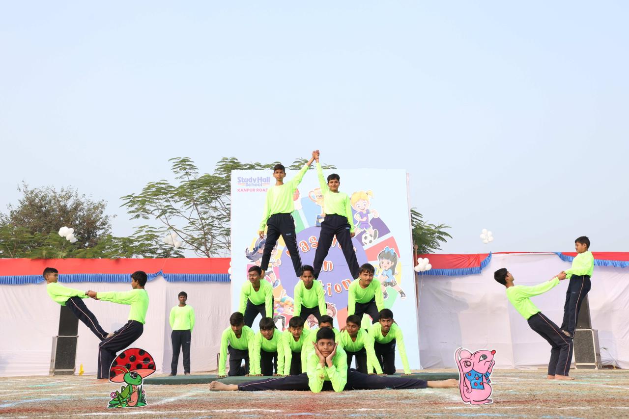 Study Hall School&ndash;Kanpur Road Celebrates Annual Sports Day 2025: &lsquo;Passion in Action&rsquo;