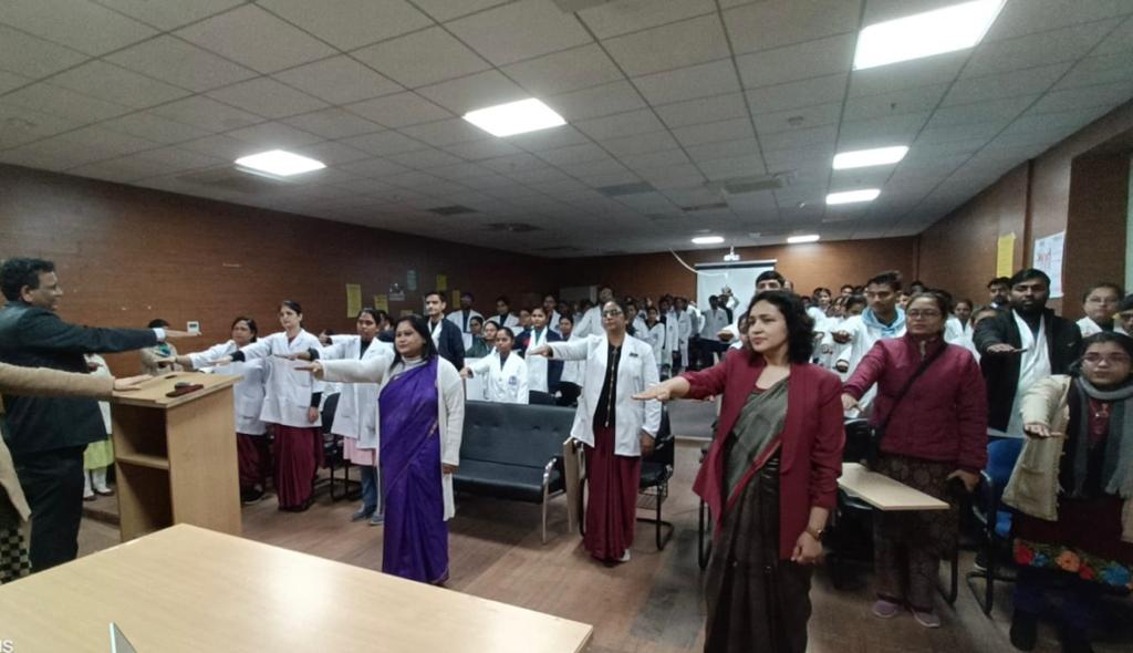Training and awareness program in Dr RML hospital
