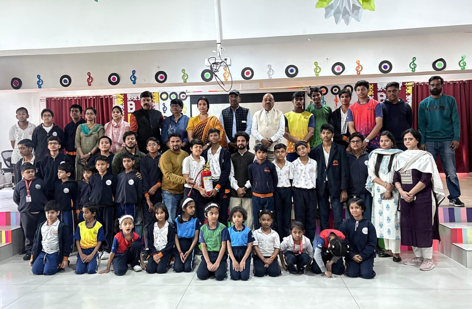 बिड़ला ओपन माइंड्स इंटरनेशनल स्कूल में आपदा प्रबंधन कार्यशाला संपन्न