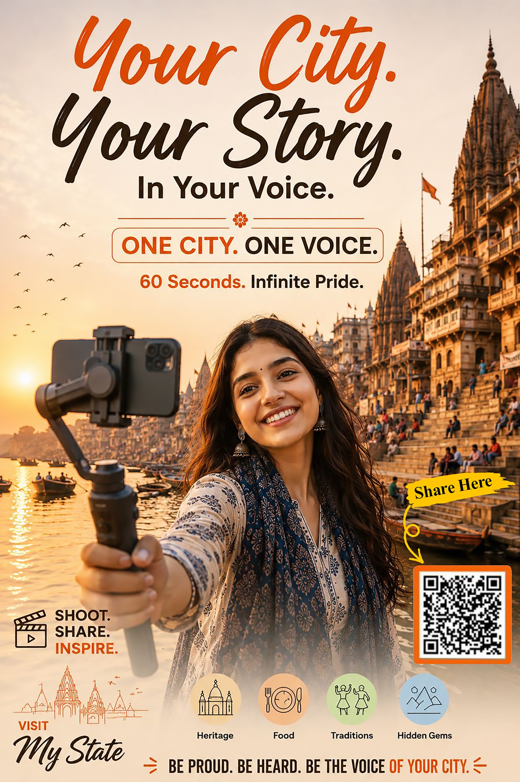 One City, One Voice, 60 Seconds: Young Residents Invited to Tell Uttar Pradesh's Story Through Reels