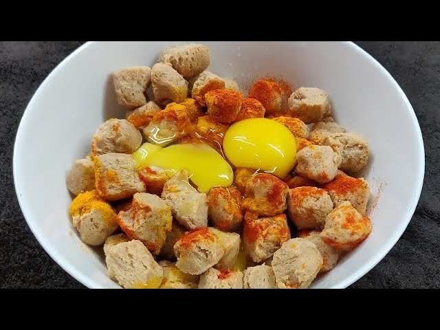 अंडा और सोयाबीन की सब्जी