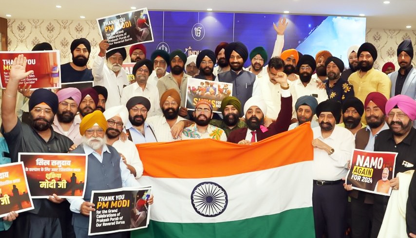 Under Modi government, thousands of persecuted Sikhs from neighboring countries are living a safe life in India after being granted citizenship under CAA.