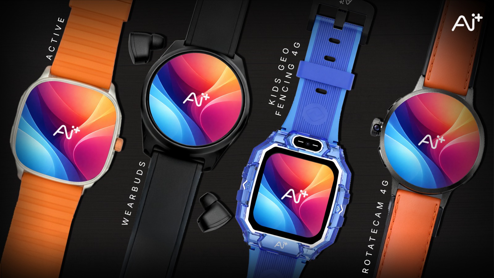 The convergence of fashion and technology: AI+ Smartphones introduces the NovaWatch smartwatch series for the connected generation.