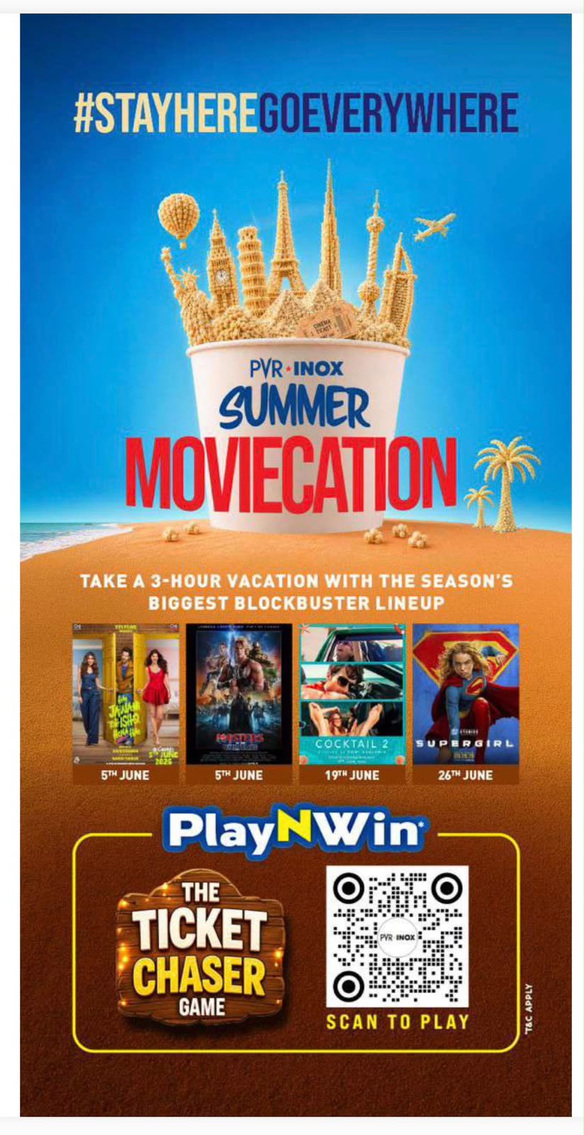 PVR INOX Offers: लखनऊ के सिनेमाप्रेमियों के लिए खुशखबरी! पीवीआर आईनॉक्स लाया समर ऑफर्स की धूम; जानें टिकट्स और फूड पर क्या है खास
