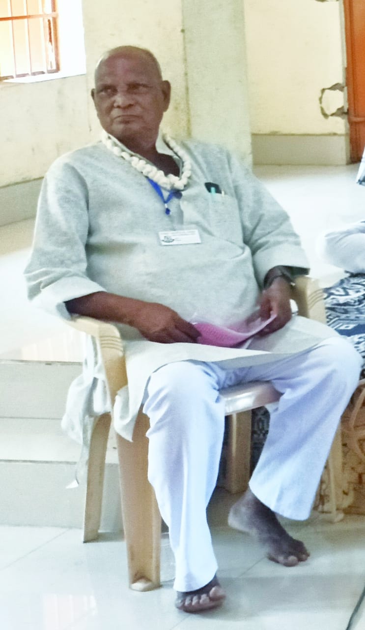 Vinod Mohanty Bhaiji (82 years old), a senior member of Odisha Sarvodaya family and Bhoodan movement, passed away today at 5 pm.