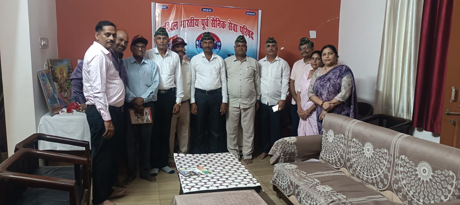 कारगिल विजय दिवस पर पूर्व सैनिकों ने वीर शहीदों को दी श्रद्धांजलि, अखिल भारतीय पूर्व सैनिक सेवा परिषद की नई जिला कार्यकारिणी घोषित