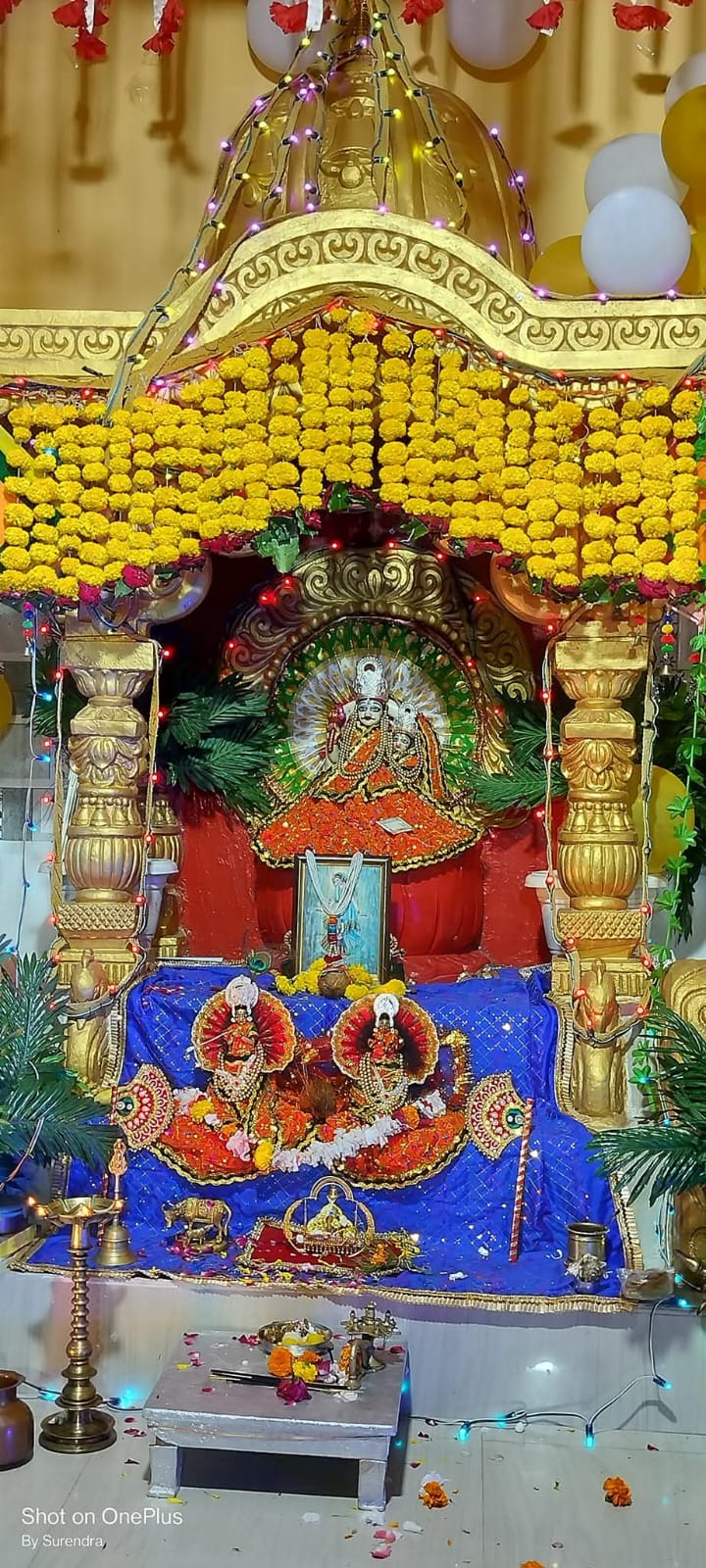 शहर के नंदवाना मोहल्ले की संकरी गलियों में स्थित यह मंदिर हर वर्ष भाद्रपद माह के शुक्ल पक्ष की अष्टमी तिथि को ही दर्शनार्थियों के लिए खुलता है। इस विशेष अवसर पर यहां वैष्णव परंपरा के अनुसार भव्य पूजा-अर्चना और सेवा संपन्न होती है। रात्रि में शयन आरती के बाद मंदिर पुनः बंद हो जाता है और अगले वर्ष तक केवल पुजारी परिवार ही बगल के एक छोटे द्वार से प्रवेश कर गुप्त रूप से सेवा करता है।   ---  राधारानी के विदिशा आने की कथा  इतिहास बताता है कि औरंगजेब ने 9 अप्रैल 1669 को मंदिर तोड़ने का फरमान जारी किया था। उसी आदेश के बाद मथुरा और गोकुल के कई मंदिरों पर आक्रमण हुए। गोकुल स्थित राधा रंगी राय मंदिर पर सात बार हमला हुआ। तब वहां के पुजारी राधारानी के विग्रह को टोकरी में रखकर सुरक्षित स्थान की तलाश में निकल पड़े। उनके साथ अन्य प्रतिमाएं भी थीं। वर्षों तक वे जंगलों और अनजान स्थलों में भटकते रहे और लगभग 20 साल बाद विदिशा पहुंचे।  उस समय यहां किले और लोहांगी की पहाड़ियों के बीच घना जंगल था। चूंकि किले के भीतर मुस्लिम बस्तियां बसी थीं, इसलिए पुजारियों ने राधारानी की सेवा-पूजा गुप्त रूप से आरंभ की। धीरे-धीरे जब परिस्थिति अनुकूल हुई तो यह परंपरा शुरू हुई कि हर वर्ष केवल राधाष्टमी पर ही मंदिर के पट भक्तों के लिए खोले जाएं।  यही कारण है कि आज भी इस क्षेत्र को नंदवाना कहा जाता है।   ---  विशेषताएं  अष्टधातु की प्रतिमा: मंदिर में राधारानी की नौ इंच ऊंची प्राचीन प्रतिमा विराजमान है। उनके साथ राधावल्लभ जी तथा सखियां &ndash; ललिता, विशाखा, चित्रा, चंपक और लता भी स्थापित हैं।  चांदी का झूला: वर्तमान समय में राधारानी 28 किलो वजनी चांदी के झूले पर विराजित होती हैं। कुल 65 किलो चांदी से उनका पालना, झूला और विमान निर्मित किया गया है।  देश-विदेश से श्रद्धालु: जो प्रतिमा कभी गुप्त रूप से पूजी जाती थी, आज उसी के दर्शन हेतु न केवल भारत बल्कि विदेशों से भी श्रद्धालु विदिशा पहुंचते हैं।    ---  मेरी स्मृति और वर्तमान  लेखक का व्यक्तिगत अनुभव भी इस मंदिर से जुड़ा है। बचपन में स्व. श्री दिनेश चंद्र वर्मा (पिता) के साथ यहां राधारानी सरकार की दंडवत की थी। आज मंदिर में दर्शनार्थियों की संख्या दिन-प्रतिदिन बढ़ रही है। देश के अनेक वरिष्ठ नेता, जिनमें केंद्रीय मंत्री शिवराज सिंह चौहान और मध्यप्रदेश की पूर्व मुख्यमंत्री उमा भारती भी शामिल हैं, यहां दर्शन कर चुके हैं।