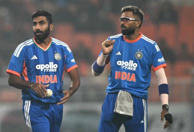 Hardik Pandya and Jasprit Bumrah