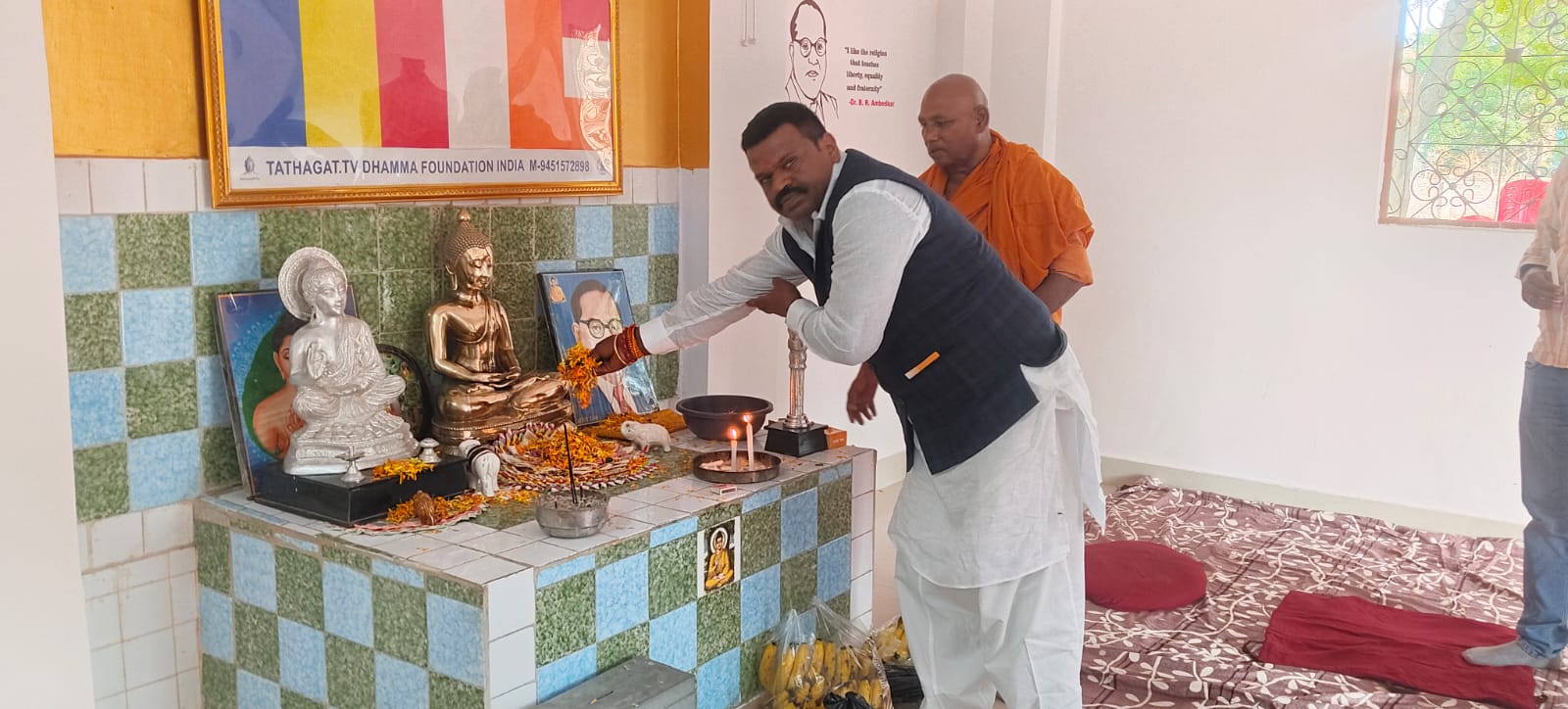 भगवान बुद्ध ने मानवता, शांति और करुणा का संदेश दिया : सुरेन्द्र कुमार