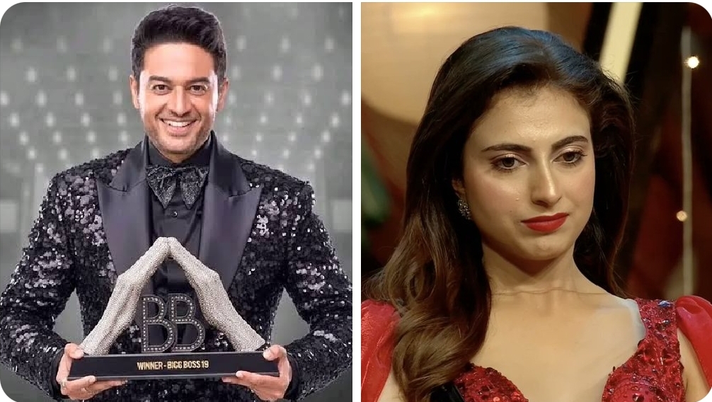 फाइनल में मिला जबरदस्त मुकाबला  फिनाले में फरहाना भट्ट ने गौरव को कड़ी टक्कर दी और फर्स्ट रनर-अप रहीं। वहीं,  प्रणीत मोरे तीसरे स्थान पर,  तान्या मित्तल चौथे स्थान पर और  अमाल मलिक पाँचवें स्थान पर रहे।   विजेता को मिला 50 लाख का पुरस्कार  बिग बॉस 19 के विजेता के रूप में गौरव खन्ना को शो की प्रतिष्ठित ट्रॉफी के साथ ₹50 लाख का कैश प्राइज मिला। जीत के बाद उन्होंने भावुक होकर कहा कि यह सफलता उनके फैंस के अपार प्यार की बदौलत है।  कौन हैं गौरव खन्ना?  गौरव खन्ना टीवी इंडस्ट्री का जाना-पहचाना चेहरा हैं। उन्होंने CID, अनुपमा जैसे लोकप्रिय शोज़ में अपनी दमदार एक्टिंग से एक अलग पहचान बनाई है। शो में उन्होंने पूरे सीजन:  संतुलित रणनीति,  समझदारी भरा गेम,  और विवादों से दूरी रखते हुए भी मजबूत उपस्थिति बनाए रखी, जो उनकी जीत का मुख्य कारण रहा।   सीजन 19 का सार  इस सीजन में मुकाबला बेहद कठिन था, लेकिन गौरव की स्मार्ट प्लानिंग और स्थिर गेम ने उन्हें दर्शकों की पहली पसंद बना दिया। उनकी स्ट्रॉन्ग पर्सनैलिटी और लगातार कम्पोज़्ड एप्रोच ने ही उन्हें बिग बॉस 19 का असली चैंपियन बनाया।