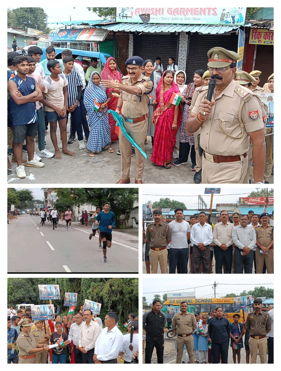 A grand 'Run for Unity' event was organized on the 150th birth anniversary of Sardar Patel.