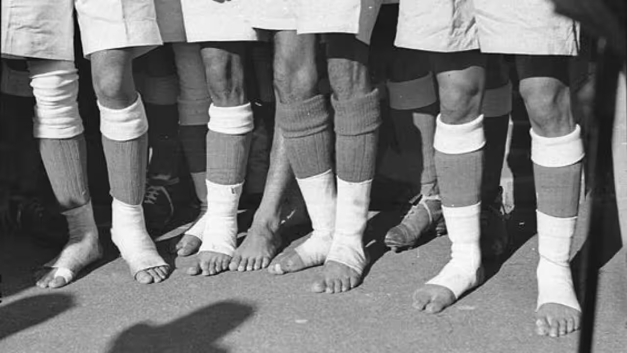 Indian Football Team Play Barefoot In 1948 Olympics