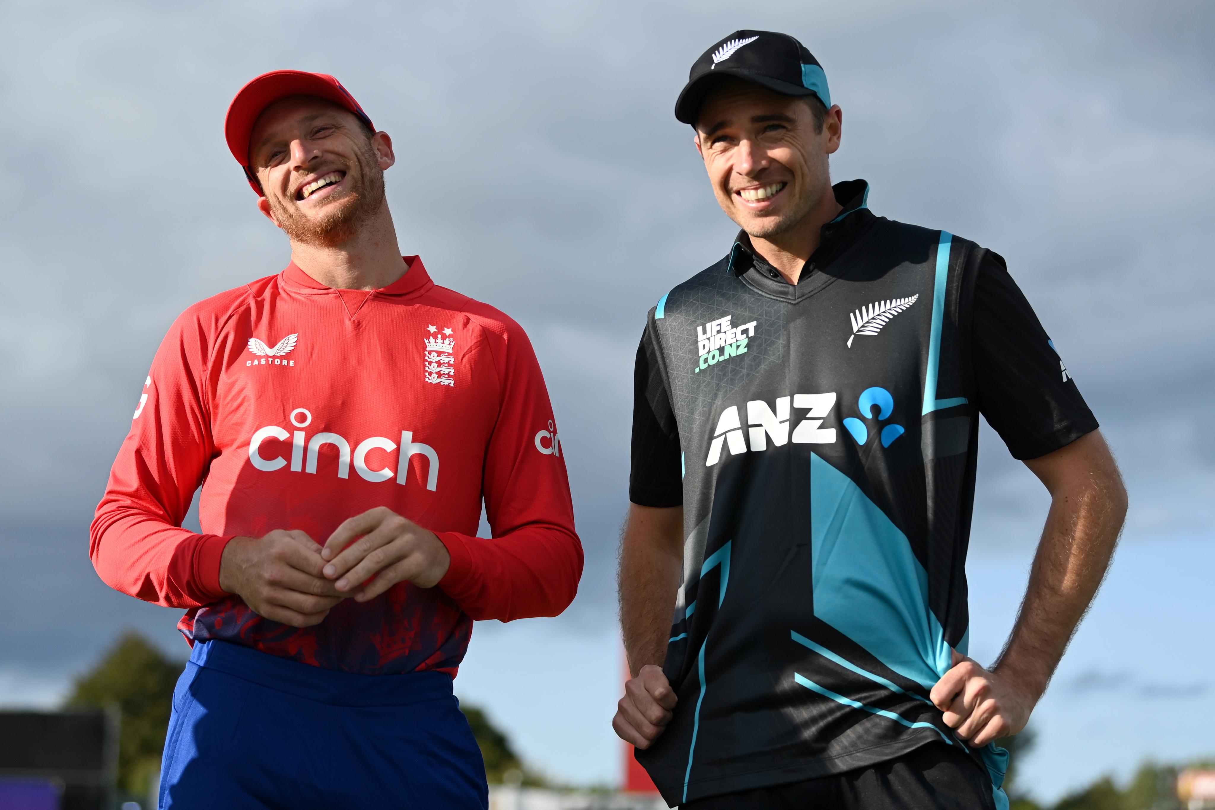 England and New Zealand to