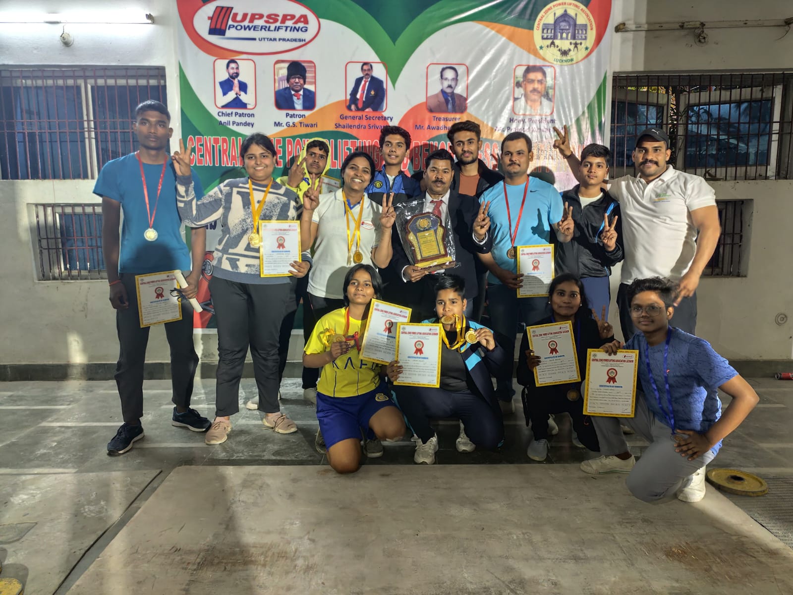 Central Zone Power Lifting Championship concluded