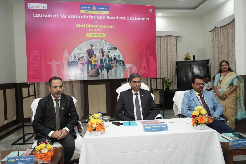 Indian Bank launches special NRE savings account and premium debit cards for NRIs 