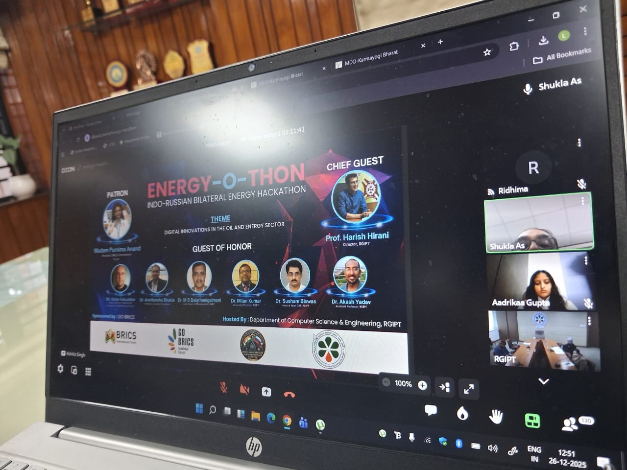 🇮🇳🇷🇺 A new chapter in India-Russia energy cooperation: The world's first 'Energy-o-thon' has been launched.