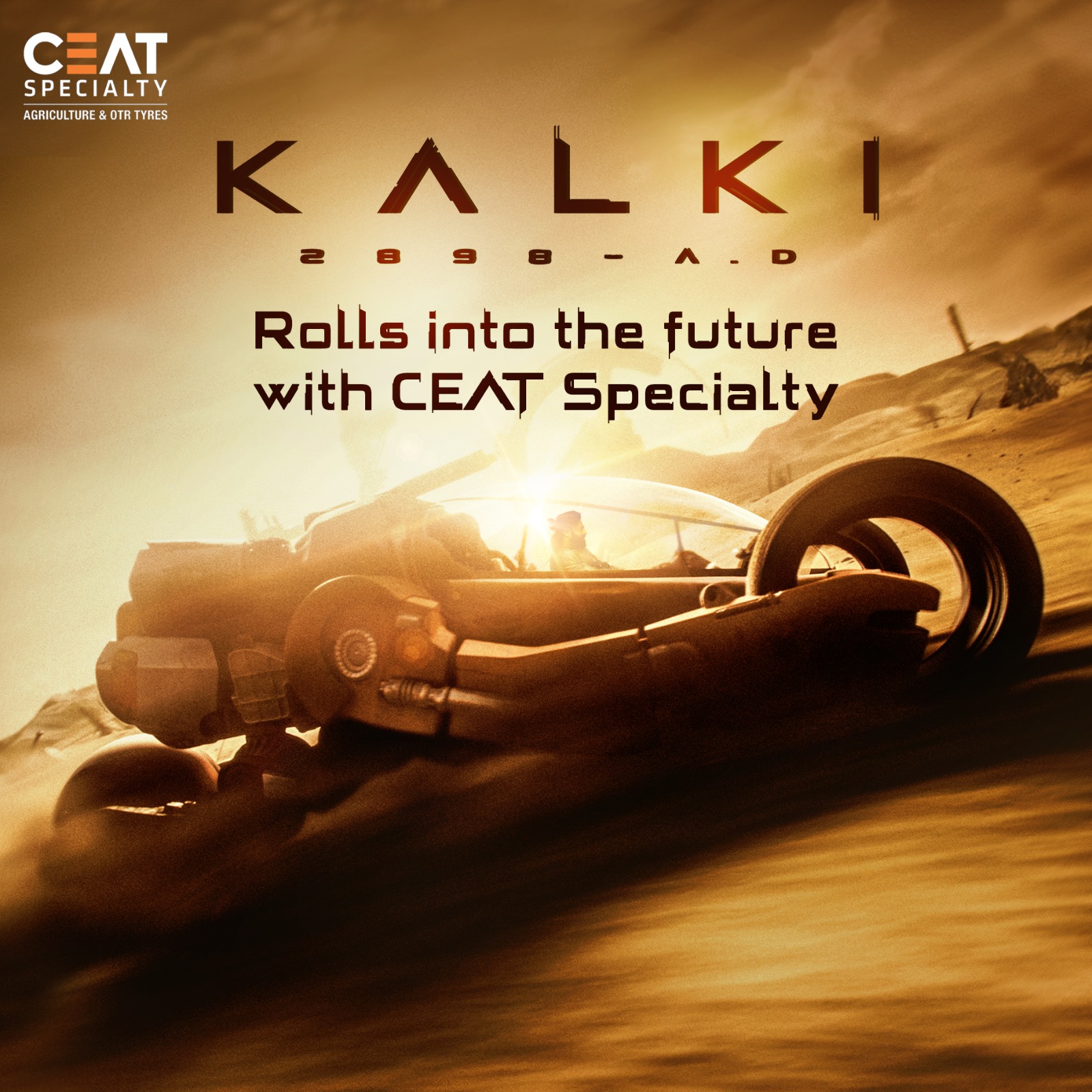 CEAT Specialty in association with Kalki 2898 AD launches tyres of the future for AI vehicles