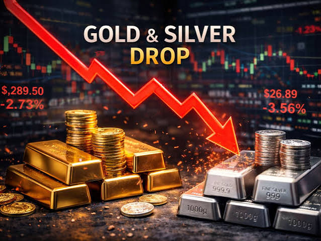 Gold Silver Price Crash