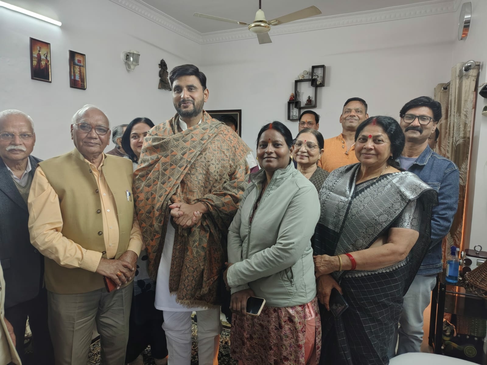 A review meeting for polling booth 408 in polling station section 5 has been concluded.