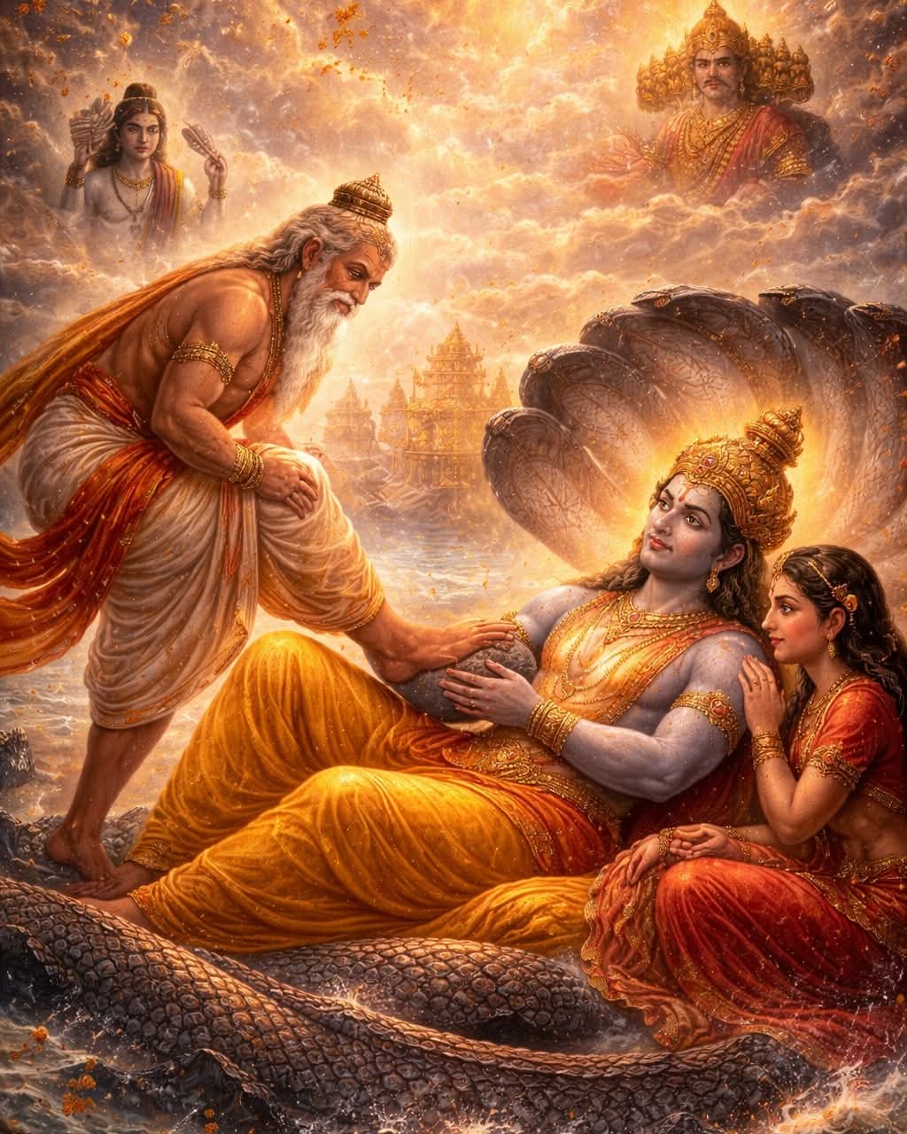 The Hardest Test in the Universe When a Devotee Hit God's Chest