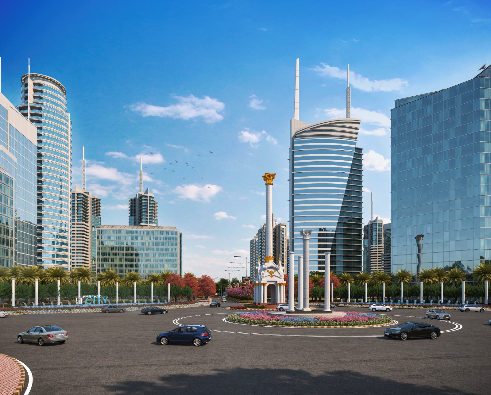 SCR effect: Investor confidence increases in Amravati IT City located on Sultanpur Road.