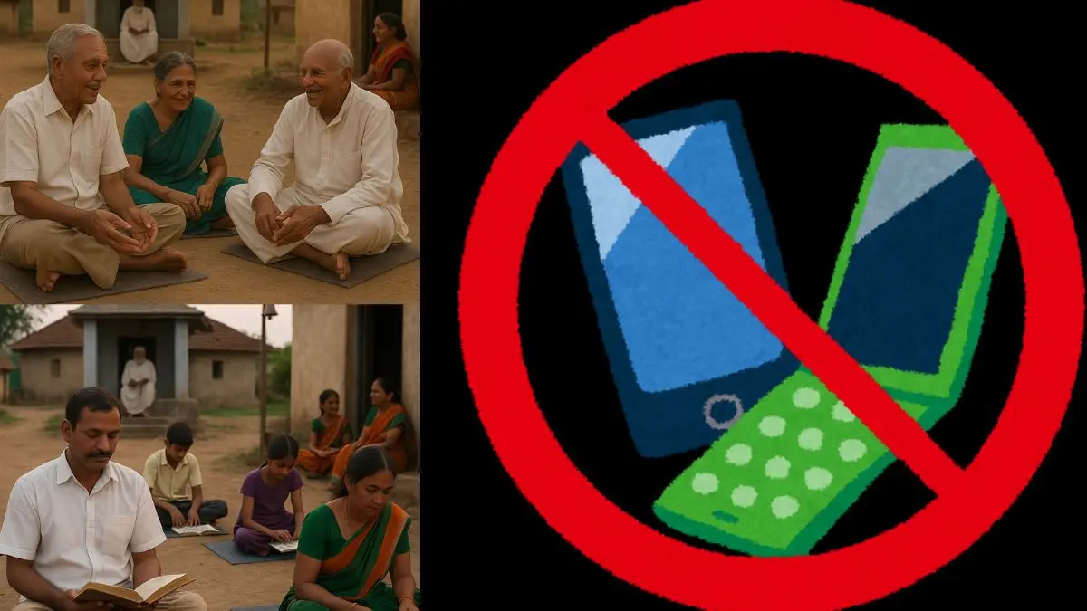 A unique way to overcome digital addiction: A village in Maharashtra
