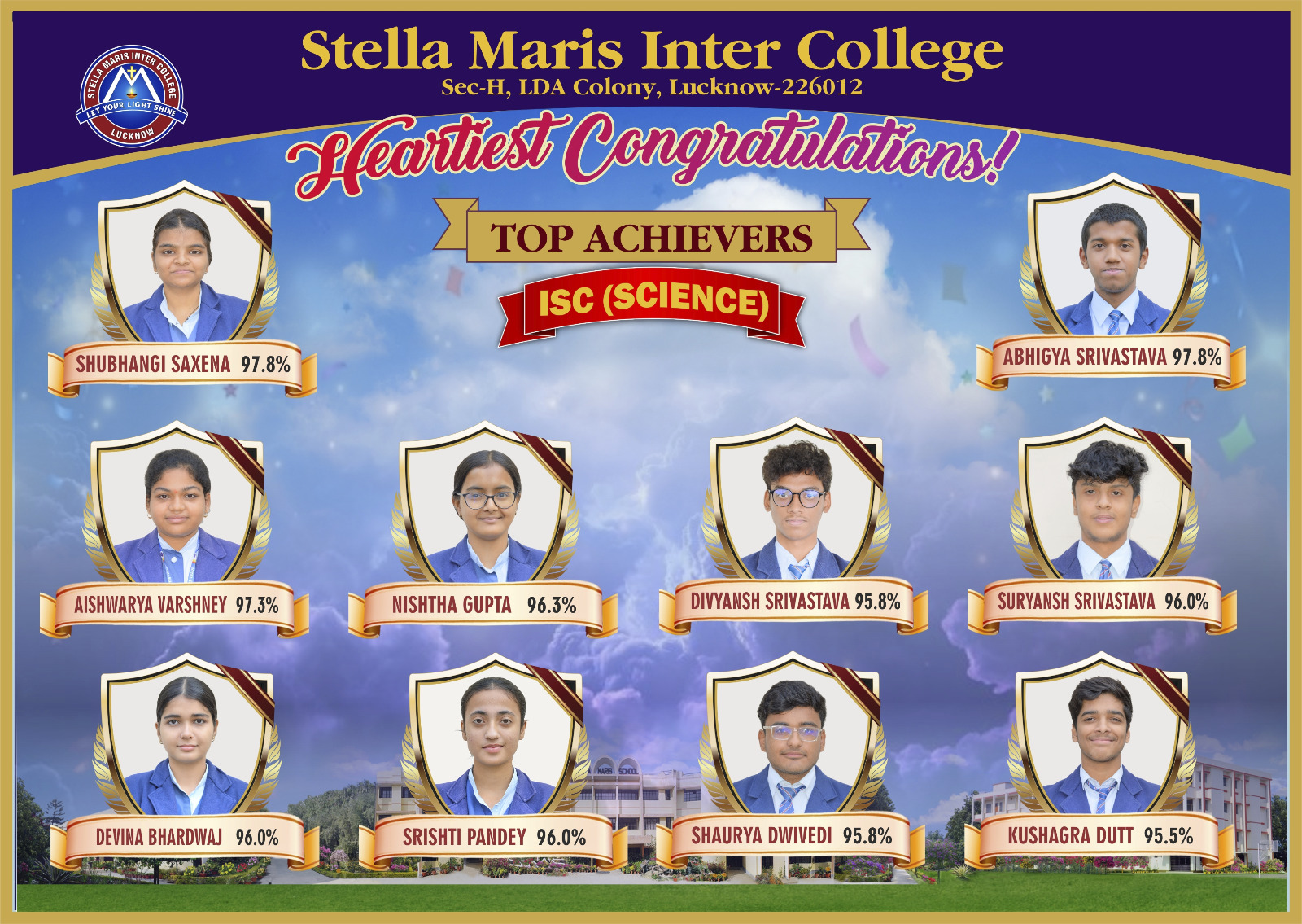 Stella Maris Inter College Achieves Splendid Board Results; Students Bring Glory to the School.