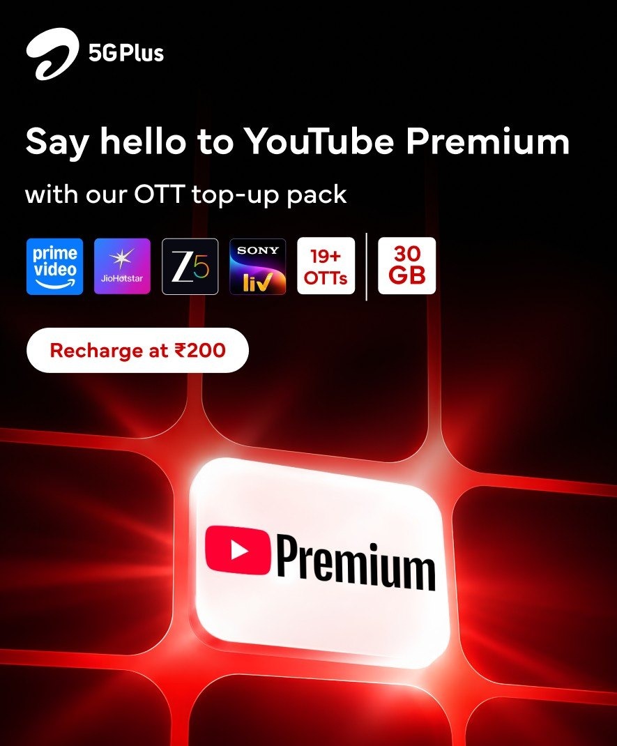 Airtel Partners with YouTube to Bring Premium Entertainment to Prepaid Customers