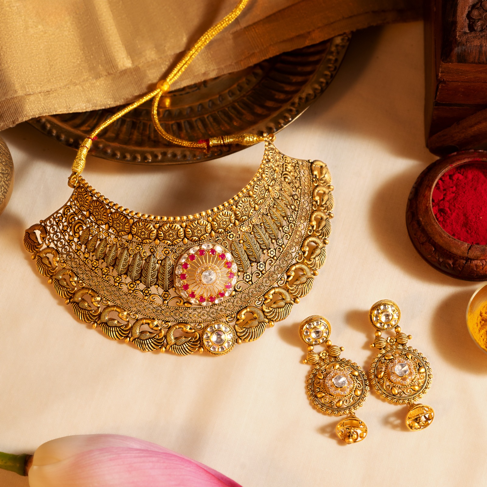 On the auspicious occasion of Akshaya Tritiya, Lala Jugal Kishore Jewelers launches temple jewelery collection 'Iraya'.