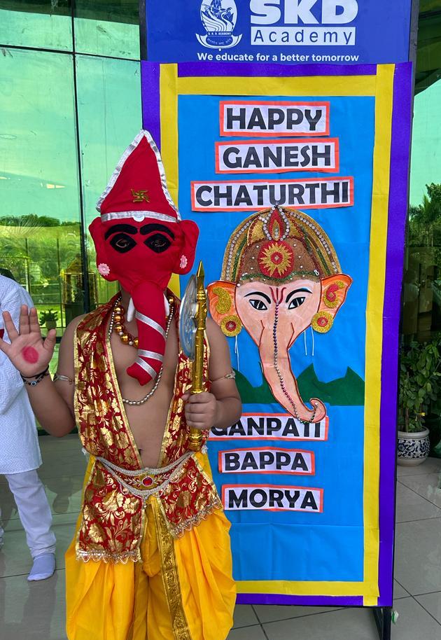 Ganesh chaturthi in SKD academy