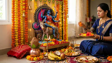 Chaitra Navratri 2026: सप्तमी तिथि पर माँ कालरात्रि की उपासना; जानें शुभ मुहूर्त, मंत्र, कवच और आरती